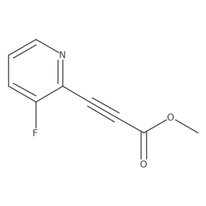 Methyl 3-(3-fluoropyridin-2-yl)prop-2-ynoate Structure