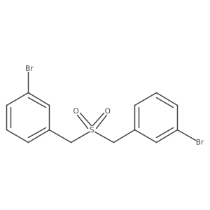 3-Bromophenylmethyl sulphone Structure