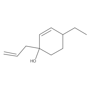 4-Ethyl-1-(prop-2-en-1-yl)cyclohex-2-en-1-ol Structure