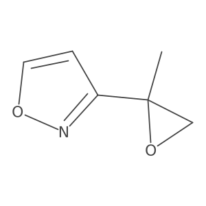 3-(2-Methyloxiran-2-yl)-1,2-oxazole结构式