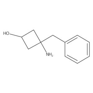 3-Amino-3-benzylcyclobutan-1-ol Structure
