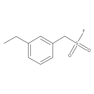 (3-Ethylphenyl)methanesulfonyl fluoride结构式