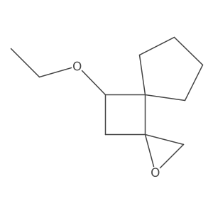 9-Ethoxy-2-oxadispiro[2.0.44.23]decane结构式