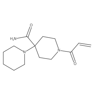 1'-(Prop-2-enoyl)-[1,4'-bipiperidine]-4'-carboxamide Structure