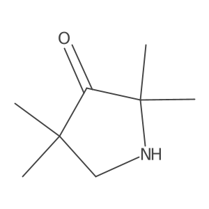 2,2,4,4-Tetramethylpyrrolidin-3-one Structure