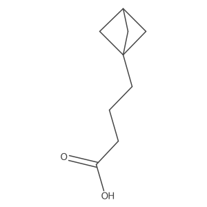 4-{Bicyclo[1.1.1]pentan-1-yl}butanoic acid Structure