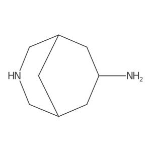 (1R,5S,7s)-3-azabicyclo[3.3.1]nonan-7-amine结构式