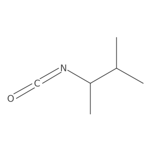 2-Isocyanato-3-methylbutane结构式