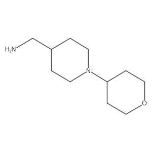 [1-(Oxan-4-yl)piperidin-4-yl]methanamine Structure