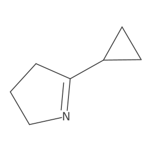 5-Cyclopropyl-3,4-dihydro-2H-pyrrole Structure