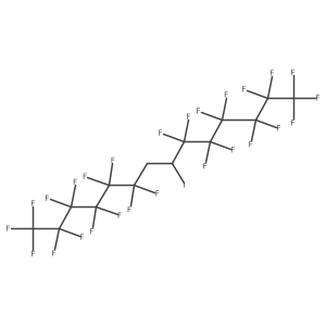 1,1,1,2,2,3,3,4,4,5,5,6,6,9,9,10,10,11,11,12,12,13,13,14,14,14-Hexacosafluoro-7-iodotetradecane Structure