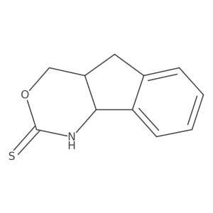 rel-(4aR,9bR)-4,4a,5,9b-Tetrahydroindeno[1,2-d][1,3]oxazine-2(1H)-thione Structure