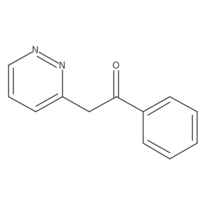 1-Phenyl-2-pyridazin-3-yl-ethanone结构式