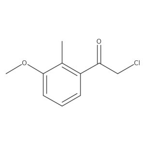 2-Chloro-1-(3-methoxy-2-methylphenyl)ethan-1-one结构式