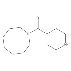 (Hexahydro-1(2H)-azocinyl)-4-piperidinylmethanone Structure
