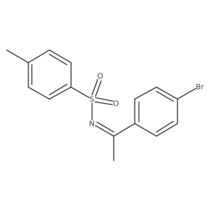 N-(1-(4-Bromophenyl)ethylidene)-4-methylbenzenesulfonamide Structure