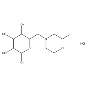 alpha-D-Galamustine hydrochloride结构式