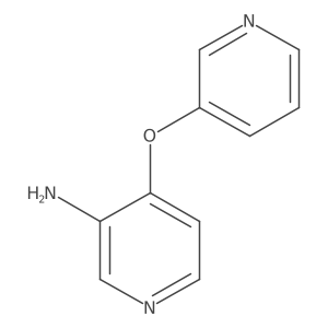 4-Pyridin-3-yloxypyridin-3-amine结构式