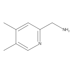 (4,5-Dimethylpyridin-2-YL)methanamine Structure