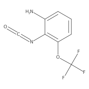 2-Isocyanato-3-(trifluoromethoxy)aniline Structure