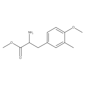 Methyl 2-amino-3-(4-methoxy-3-methylphenyl)propanoate Structure