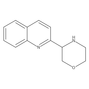 2-(Morpholin-3-yl)quinoline结构式