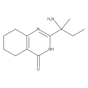 2-(2-Aminobutan-2-yl)-3,4,5,6,7,8-hexahydroquinazolin-4-one Structure