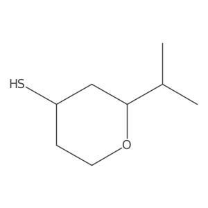 2-(Propan-2-yl)oxane-4-thiol Structure
