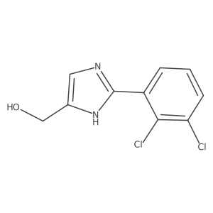 2-(2,3-Dichlorophenyl)imidazole-5-methanol Structure