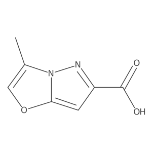 3-Methylpyrazolo[5,1-b]oxazole-6-carboxylicacid Structure