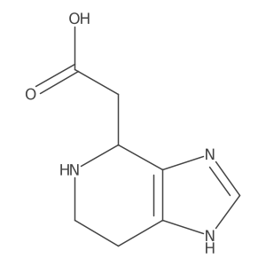 2-{3H,4H,5H,6H,7H-imidazo[4,5-c]pyridin-4-yl}acetic acid结构式