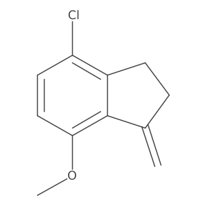 4-Chloro-2,3-dihydro-7-methoxy-1-methylene-1H-indene Structure