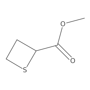 Methyl thietane-2-carboxylate Structure