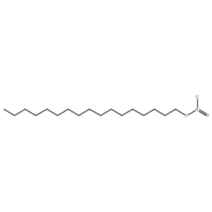 Heptadecyl nitrate Structure