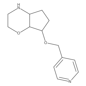 Rel-(4As,7R,7Ar)-7-(Pyridin-4-Ylmethoxy)Octahydrocyclopenta[B][1,4]Oxazine Structure