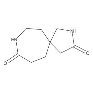 2,8-Diazaspiro[4.6]undecane-3,9-dione Structure
