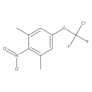 5-(Chlorodifluoromethoxy)-2-nitro-m-xylene Structure