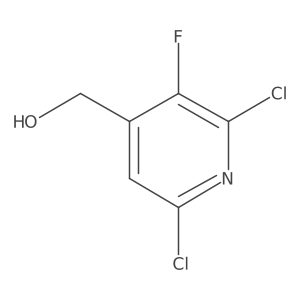 (2,6-Dichloro-3-fluoropyridin-4-yl)methanol Structure
