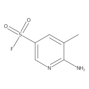 6-Imino-5-methyl-1,6-dihydropyridine-3-sulfonyl fluoride Structure