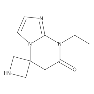 8'-ethyl-7',8'-dihydro-6'H-spiro[azetidine-3,5'-imidazo[1,2-a]pyrimidine]-7'-one Structure