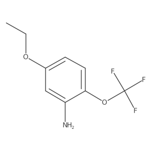 5-Ethoxy-2-(trifluoromethoxy)aniline Structure