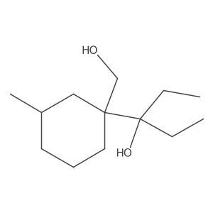 3-[1-(Hydroxymethyl)-3-methylcyclohexyl]pentan-3-ol Structure