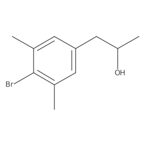 (2R)-1-(4-bromo-3,5-dimethylphenyl)propan-2-ol Structure