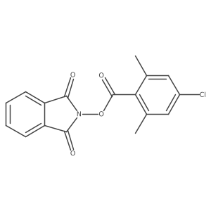 1,3-dioxo-2,3-dihydro-1H-isoindol-2-yl 4-chloro-2,6-dimethylbenzoate结构式