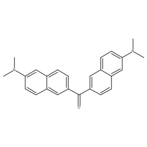 Bis(6-(dimethylamino)naphthalen-2-yl)methanone结构式