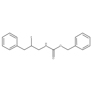benzyl N-(2-fluoro-3-phenylpropyl)carbamate Structure