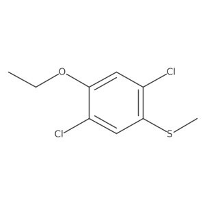 (2,5-Dichloro-4-ethoxyphenyl)(methyl)sulfane结构式