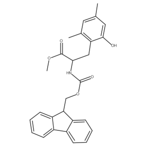 methyl 2-({[(9H-fluoren-9-yl)methoxy]carbonyl}amino)-3-(2-hydroxy-4,6-dimethylphenyl)propanoate Structure
