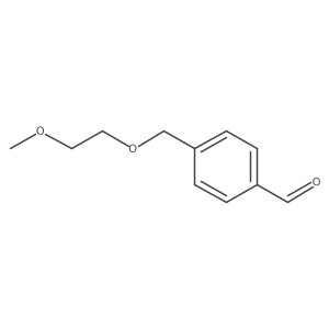 4-[(2-Methoxyethoxy)methyl]benzaldehyde结构式