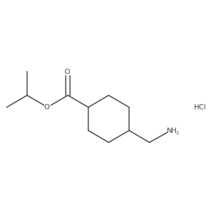 Tranexamic Acid Isopropyl Ester Hydrochloride结构式